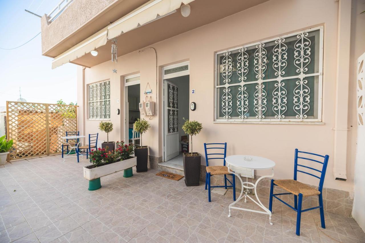 Jaana & Akis Holiday Home 1&2, Charaki Buitenkant foto